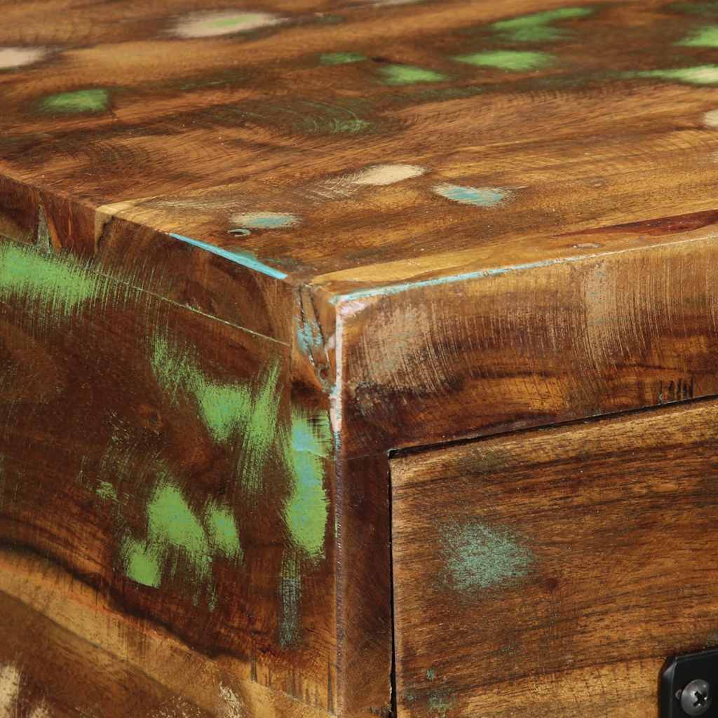 vidaXL Wall-mounted TV Cabinet 60x30x19 cm Solid Wood Reclaimed