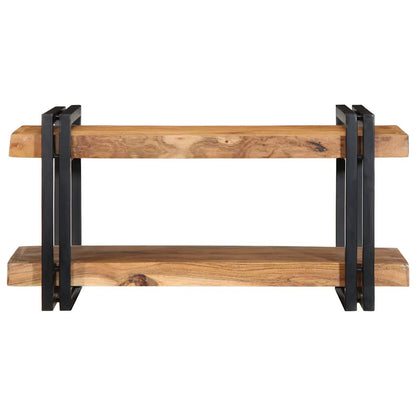 vidaXL Wall Shelf 70x33x35 cm Solid Wood Acacia