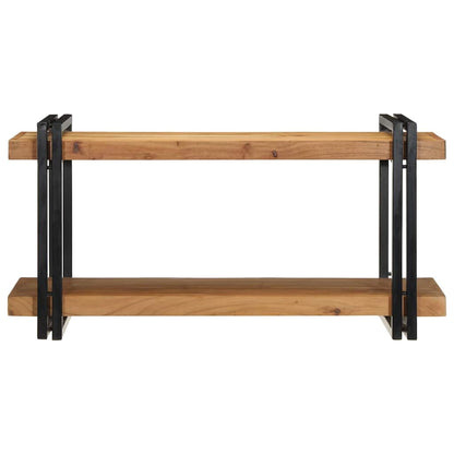 vidaXL Wall Shelf 90x33x45 cm Solid Wood Acacia