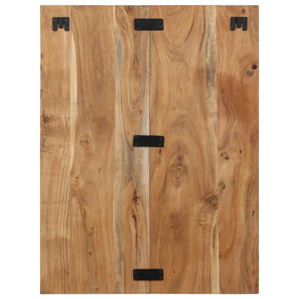 vidaXL Bedside Cabinet 60x32x80 cm Solid Wood Acacia
