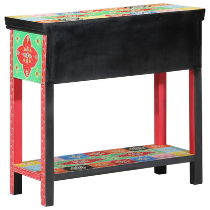 vidaXL Console Table with Drawer Multicolour 80 x 35 x 76 cm