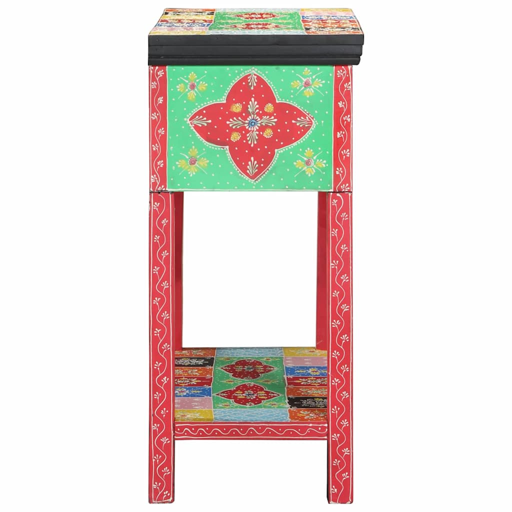 vidaXL Console Table with Drawer Multicolour 80 x 35 x 76 cm