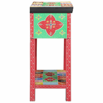 vidaXL Console Table with Drawer Multicolour 80 x 35 x 76 cm
