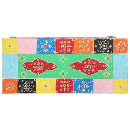 vidaXL Console Table with Drawer Multicolour 80 x 35 x 76 cm