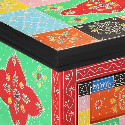vidaXL Console Table with Drawer Multicolour 100 x 30 x 77 cm
