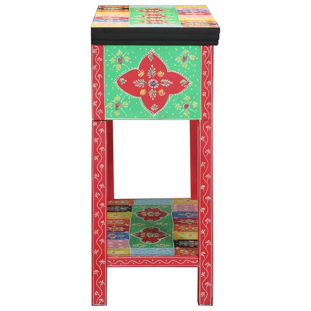 vidaXL Console Table with Drawer Multicolour 100 x 30 x 77 cm