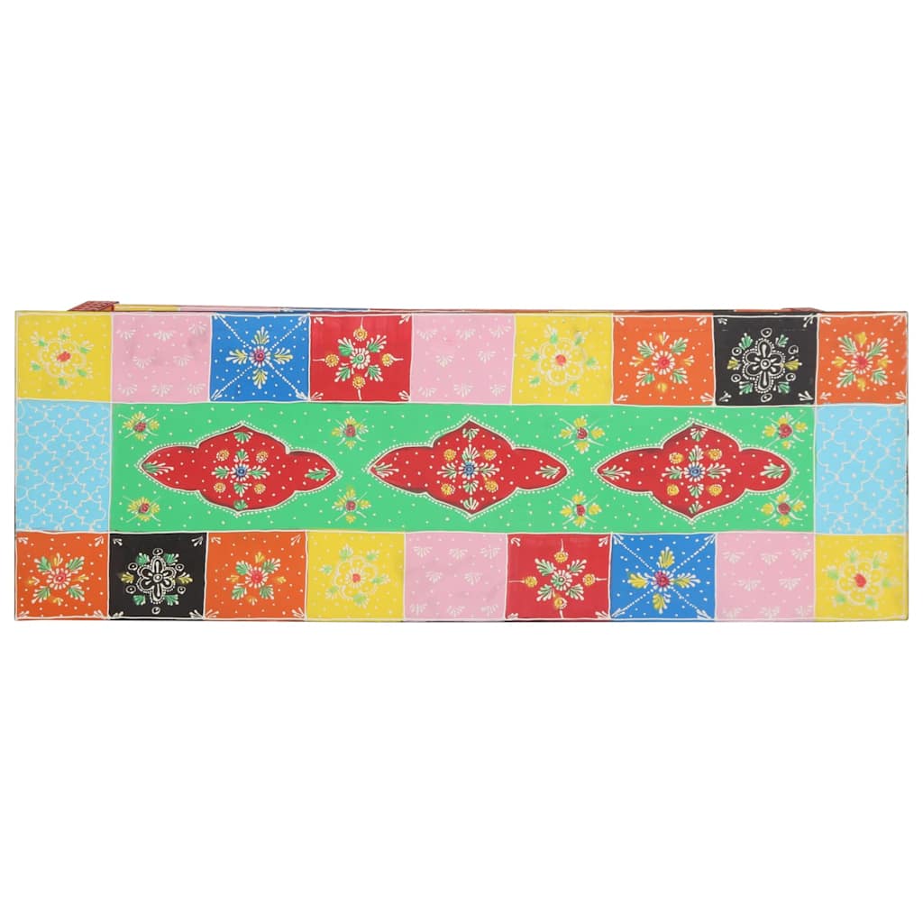 vidaXL Console Table with Drawer Multicolour 100 x 30 x 77 cm