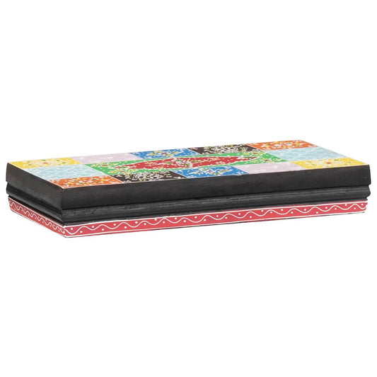 vidaXL Wall Shelves Multicolour 40 x 20 x 6 cm Solid Mango Wood
