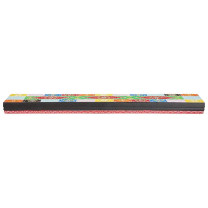 vidaXL Wall Shelves Multicolour 100 x 20 x 6 cm Solid Mango Wood