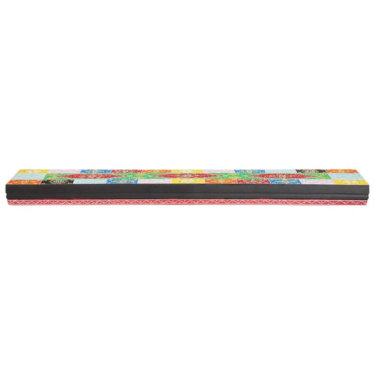 vidaXL Wall Shelves Multicolour 100 x 20 x 6 cm Solid Mango Wood