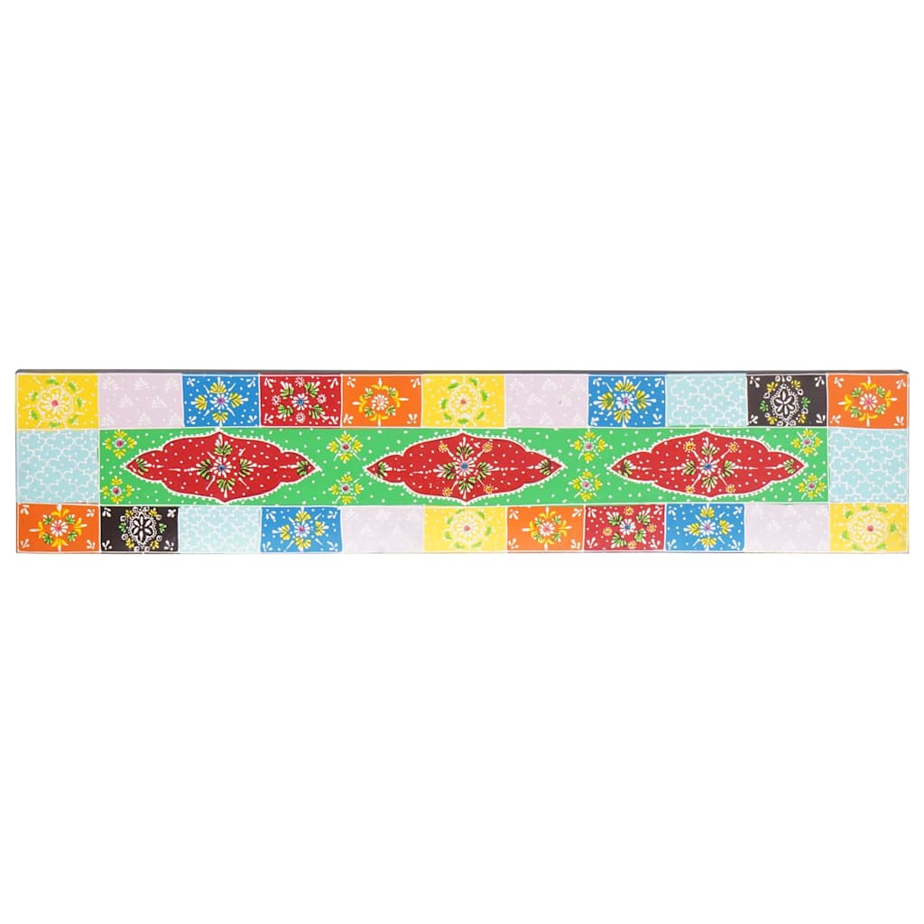 vidaXL Wall Shelves Multicolour 100 x 20 x 6 cm Solid Mango Wood