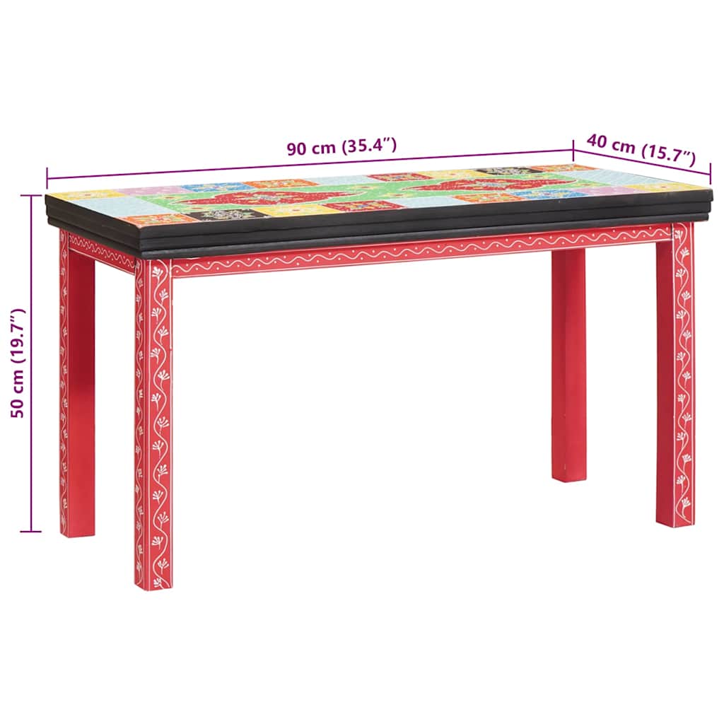 vidaXL End Table 2 pcs Multicolour