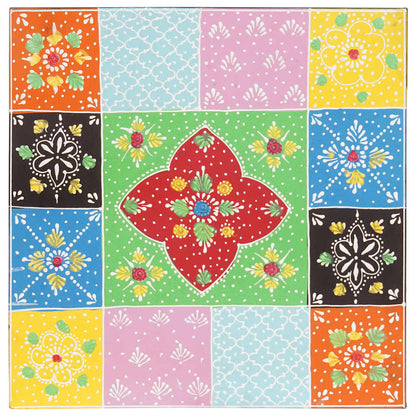 vidaXL End Table 2 pcs Multicolour