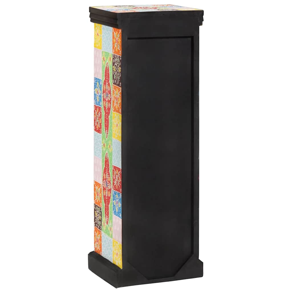 vidaXL Chest of drawers Multicolour 30 x 30 x 90 cm Solid Mango Wood