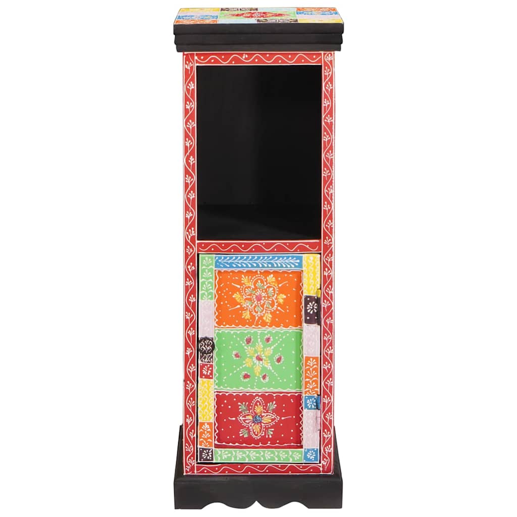 vidaXL Chest of drawers Multicolour 30 x 30 x 90 cm Solid Mango Wood