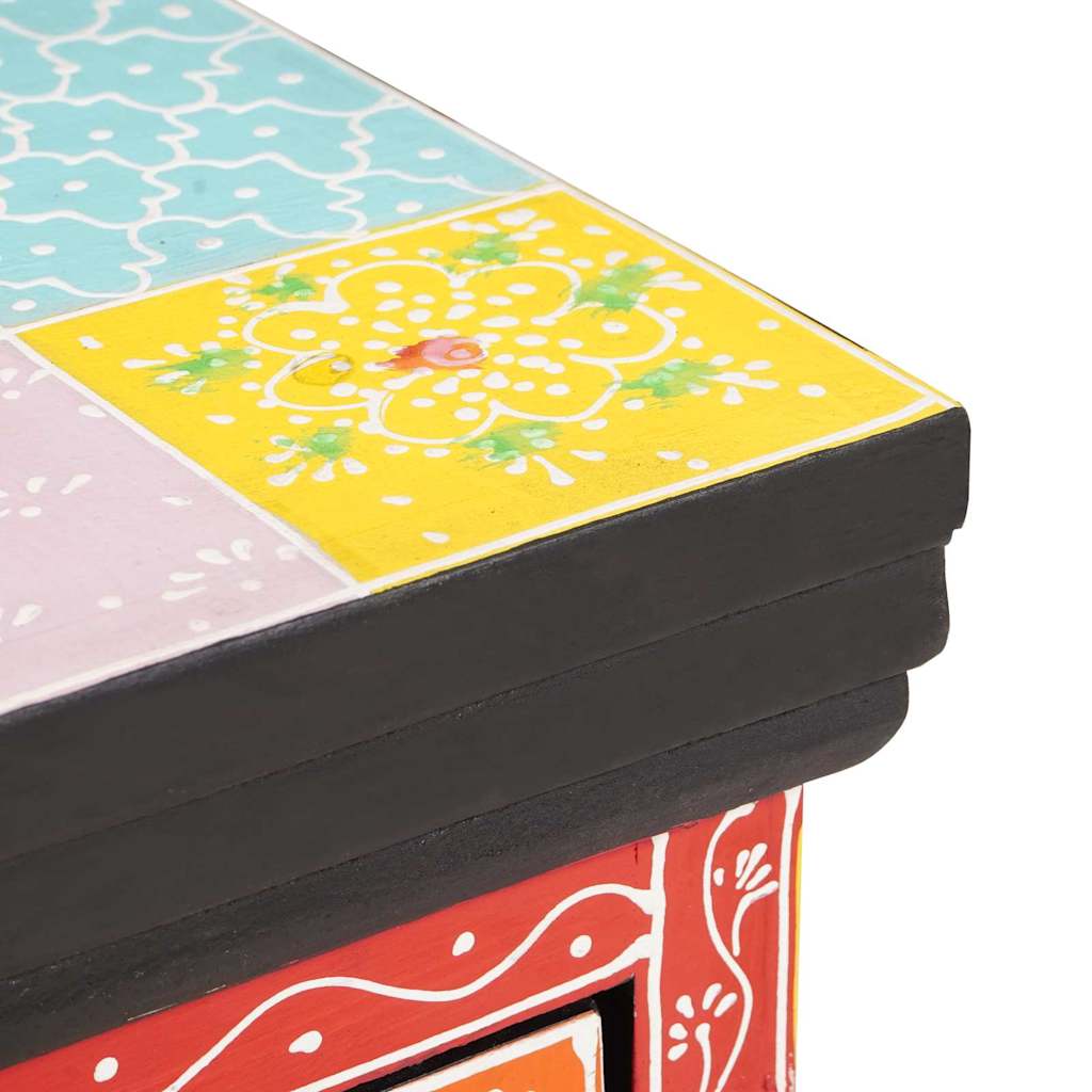 vidaXL Bedside Cabinet with Drawer Multicolour 40 x 30 x 40 cm