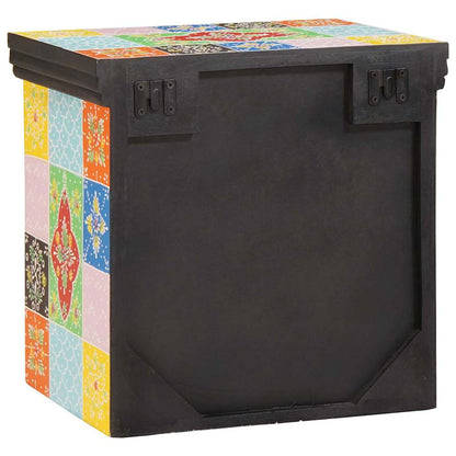 vidaXL Bedside Cabinet with Drawer Multicolour 40 x 30 x 40 cm