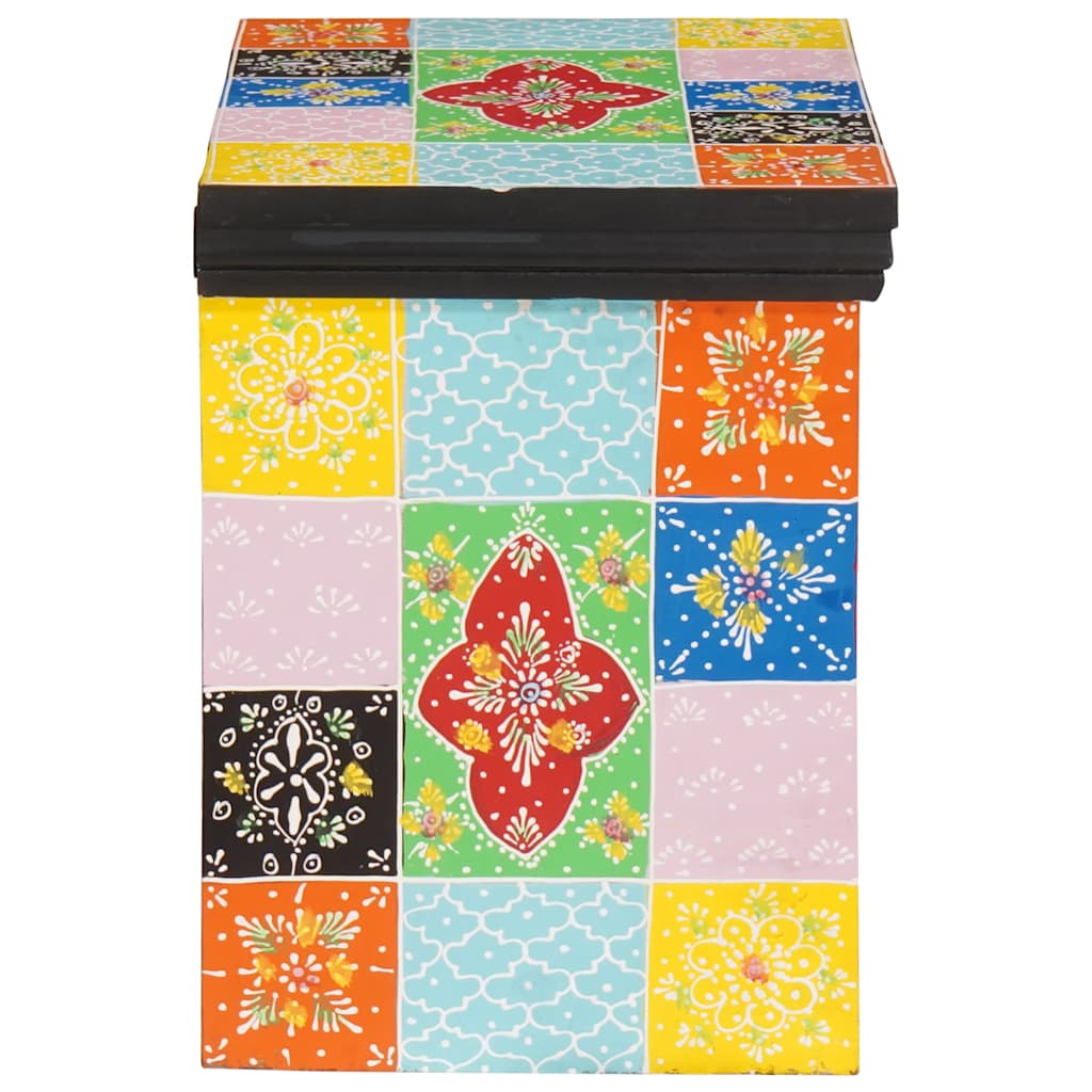 vidaXL Bedside Cabinet with Drawer Multicolour 40 x 30 x 40 cm