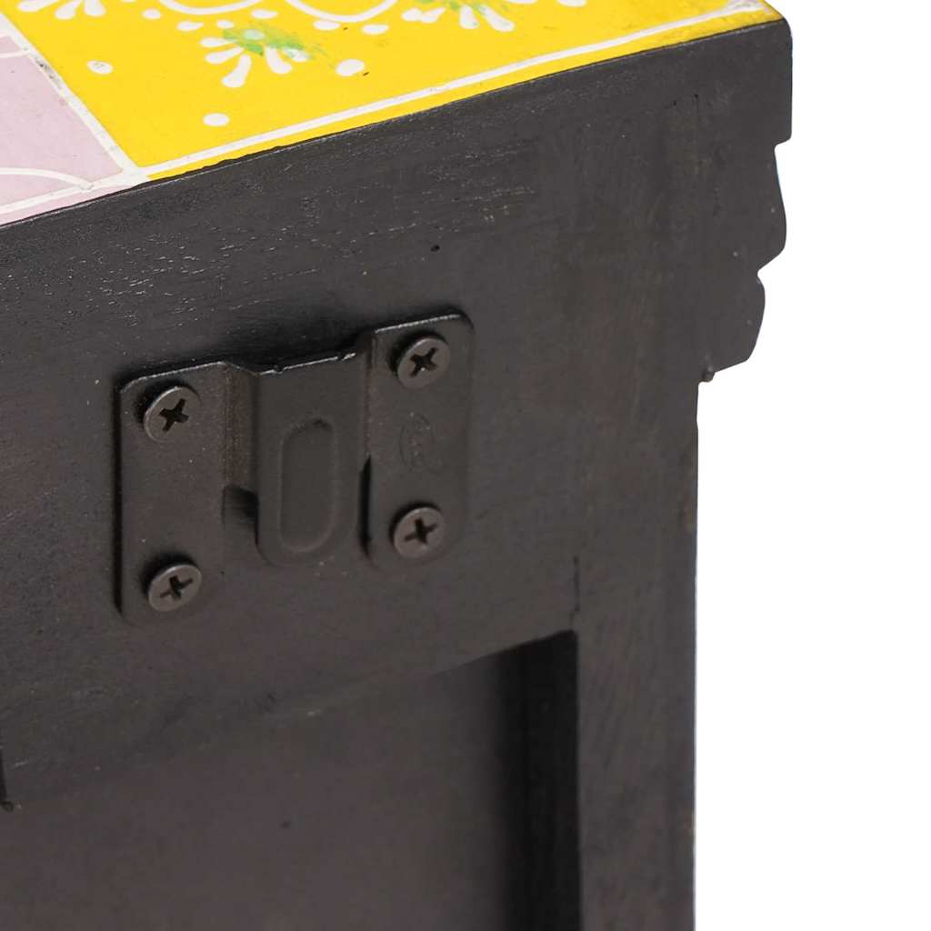 vidaXL Bedside Cabinet with Drawer 2 pcs Multicolour 40 x 30 x 40 cm