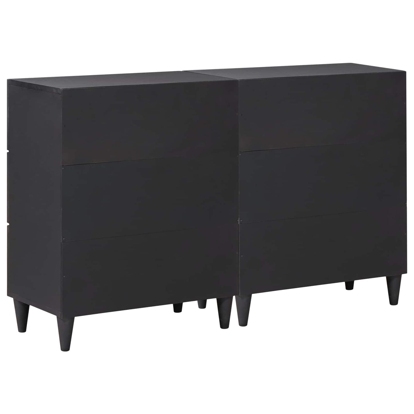 vidaXL Storage Cabinets 2 pcs Pattern Pattern 120 x 33 x 75 cm