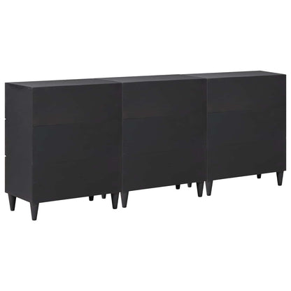 vidaXL Storage Cabinets 3 pcs Pattern Pattern 180 x 33 x 75 cm