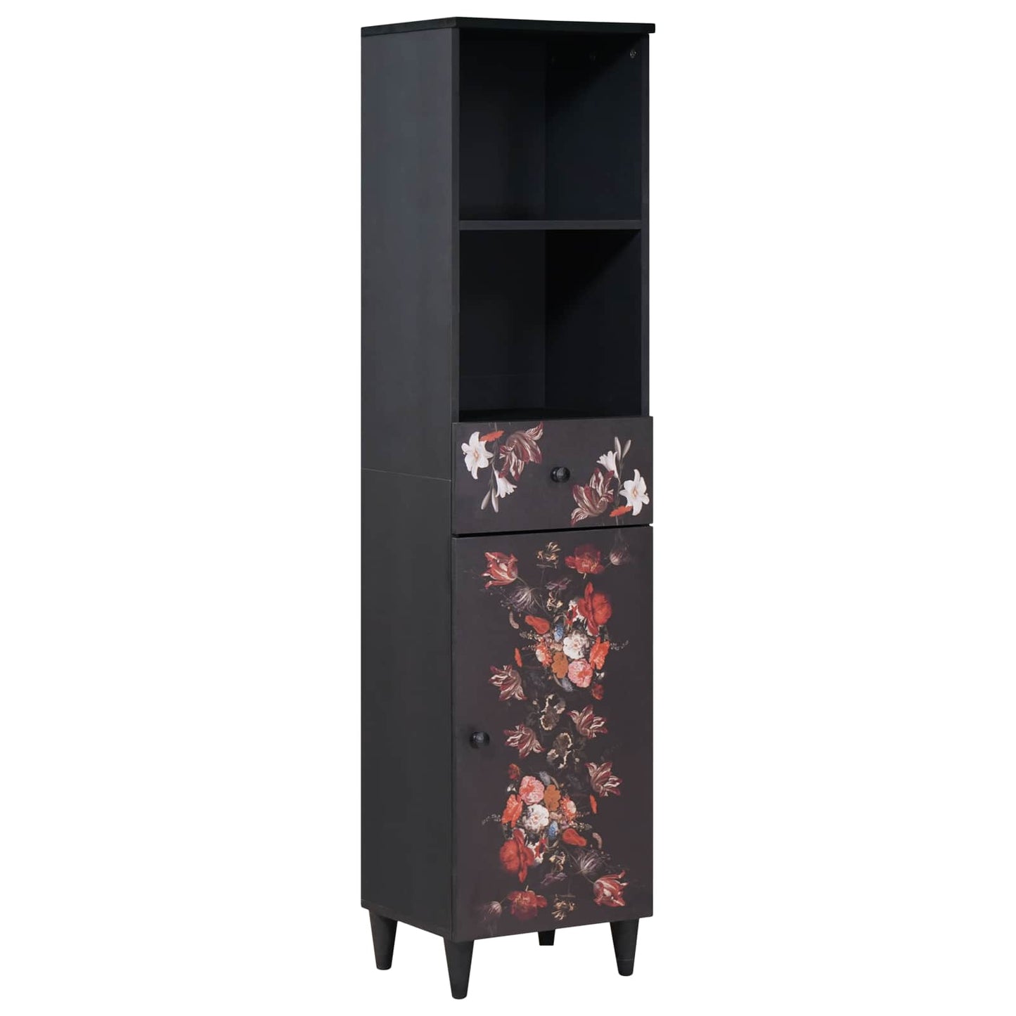 vidaXL Bathroom Cabinet Set with Drawer 3 pcs Solid Mango Wood