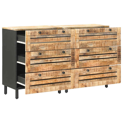 vidaXL Storage Cabinets 2 pcs 120 x 33 x 75 cm Solid Mango Wood
