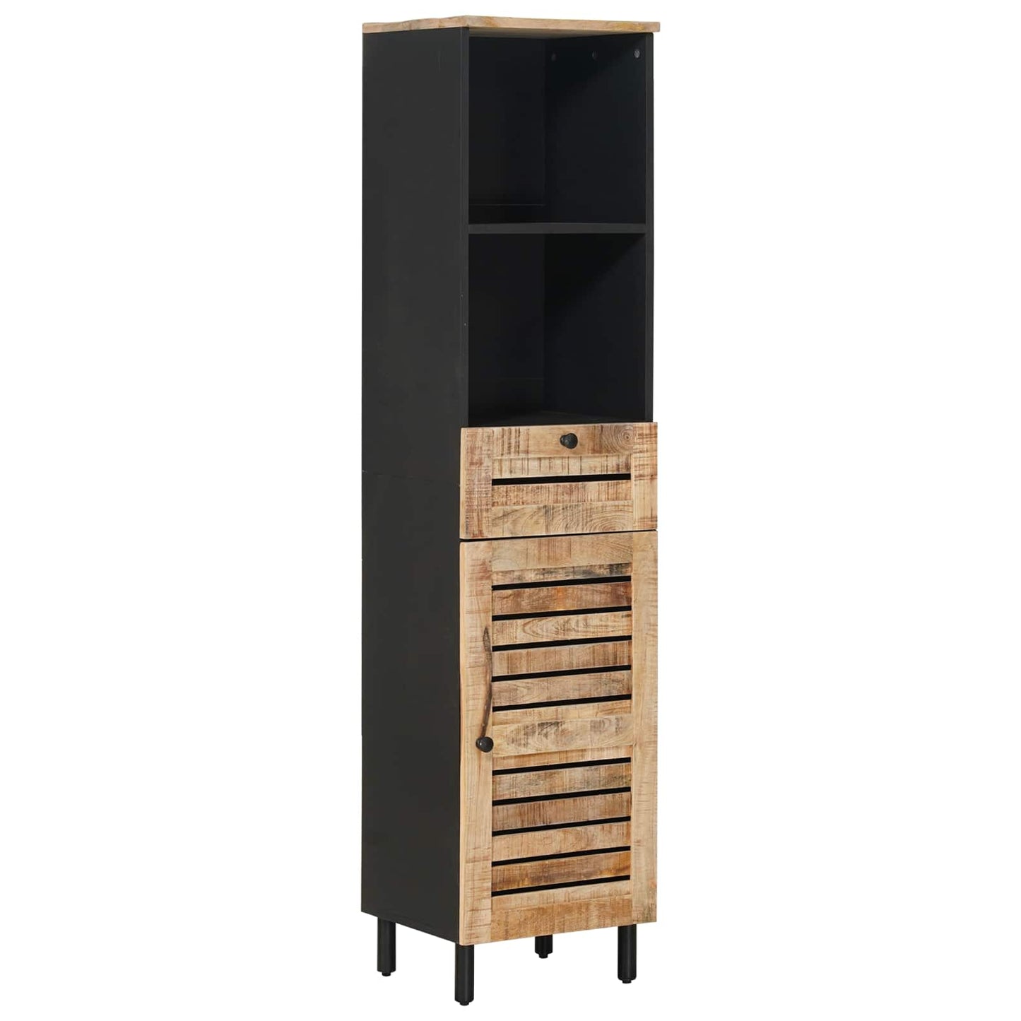 vidaXL Bathroom Cabinet Set 5 pcs Natural Solid Mango Wood