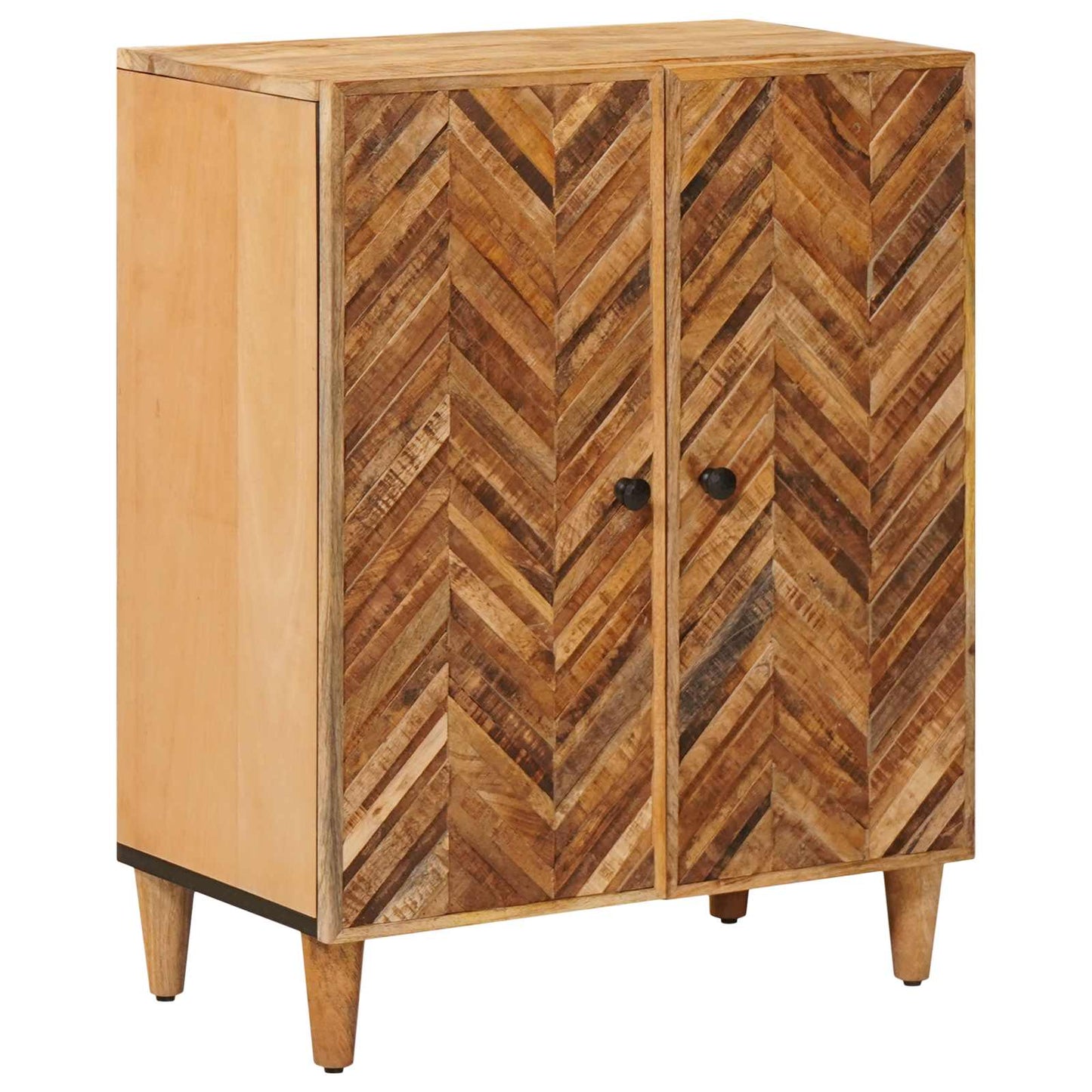 vidaXL Storage Cabinets 3 pcs Brown 60 x 33.5 x 75 cm Solid Mango Wood
