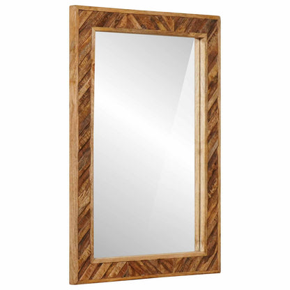 vidaXL Bathroom Cabinet Set with Drawer 4 pcs Solid Mango Wood