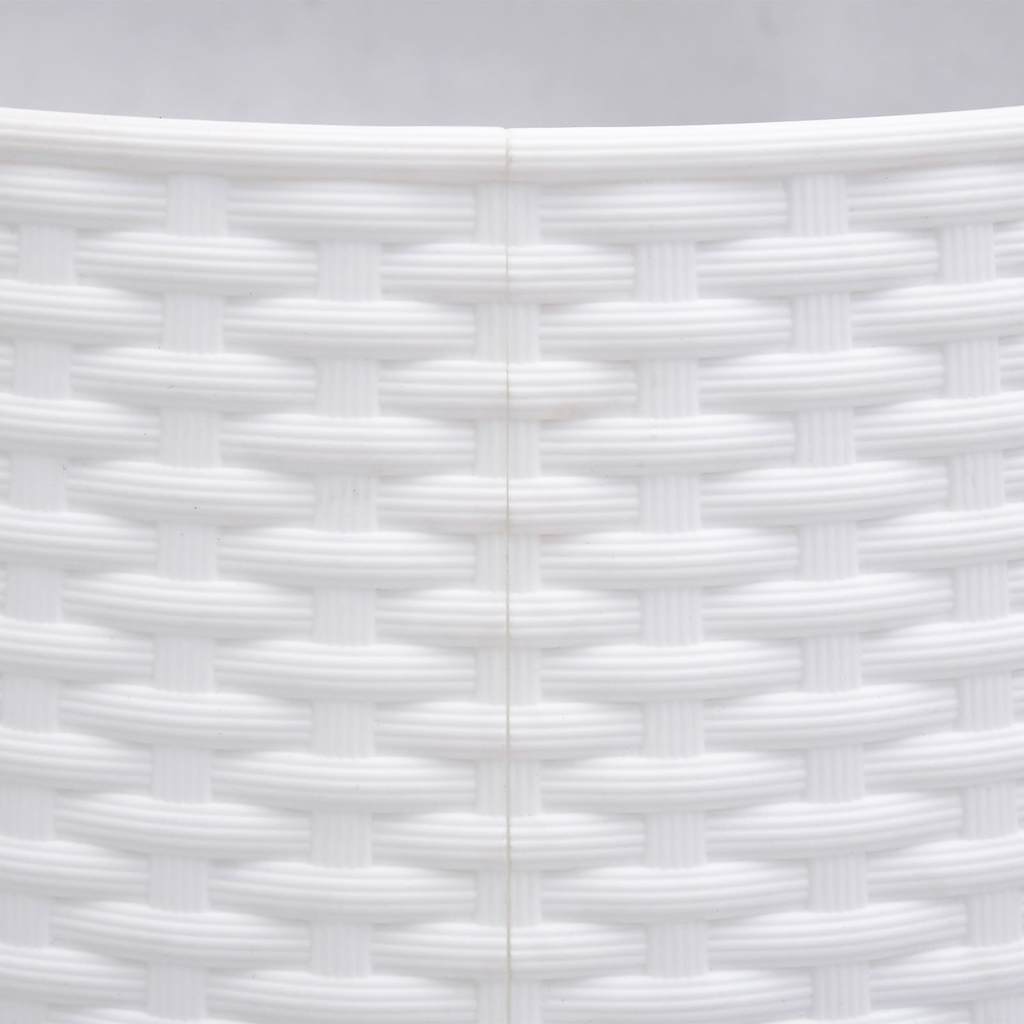 vidaXL Christmas Tree Skirt White Ø56x23 cm Plastic
