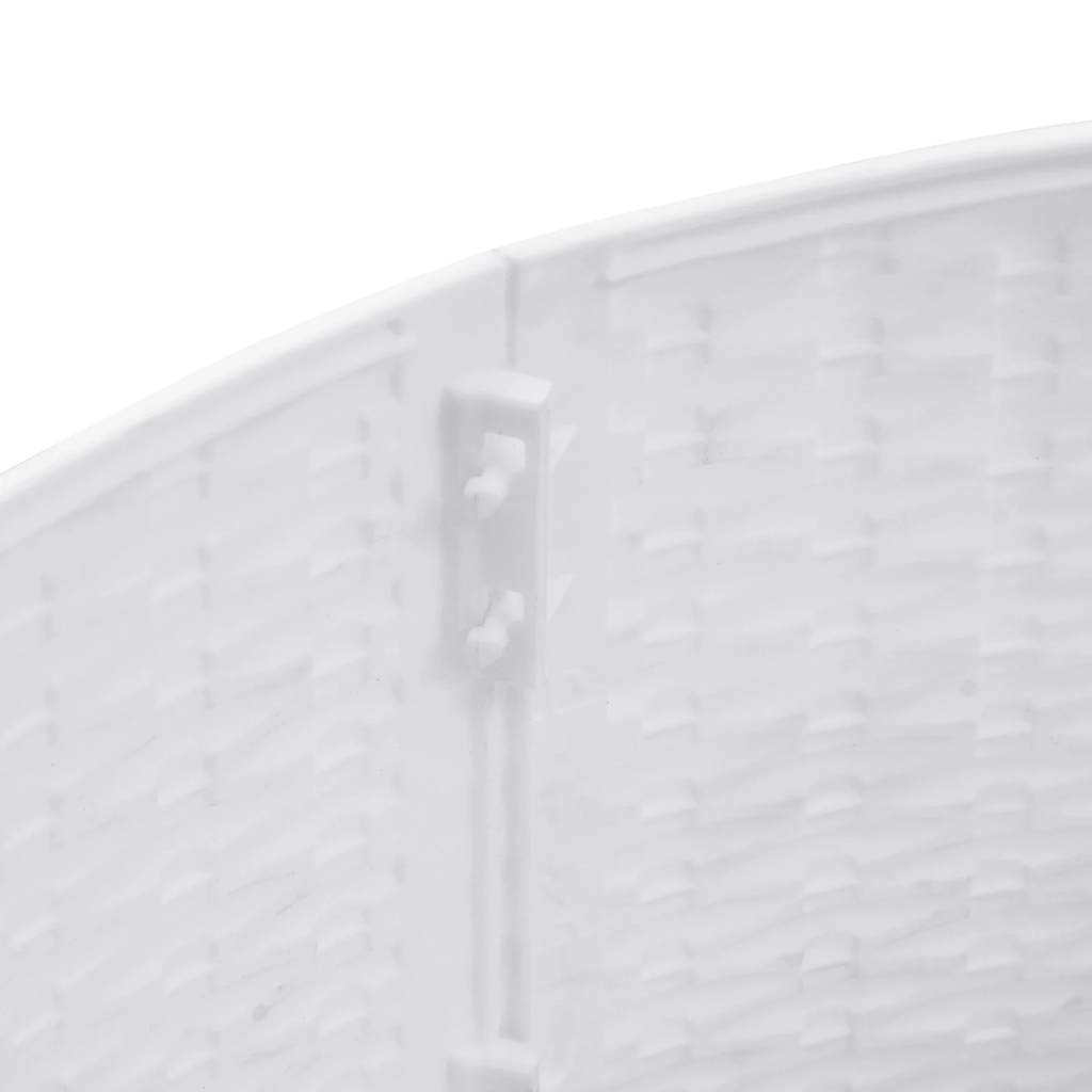 vidaXL Christmas Tree Skirt White Ø56x23 cm Plastic