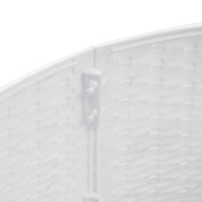 vidaXL Christmas Tree Skirt White Ø65x23 cm Plastic