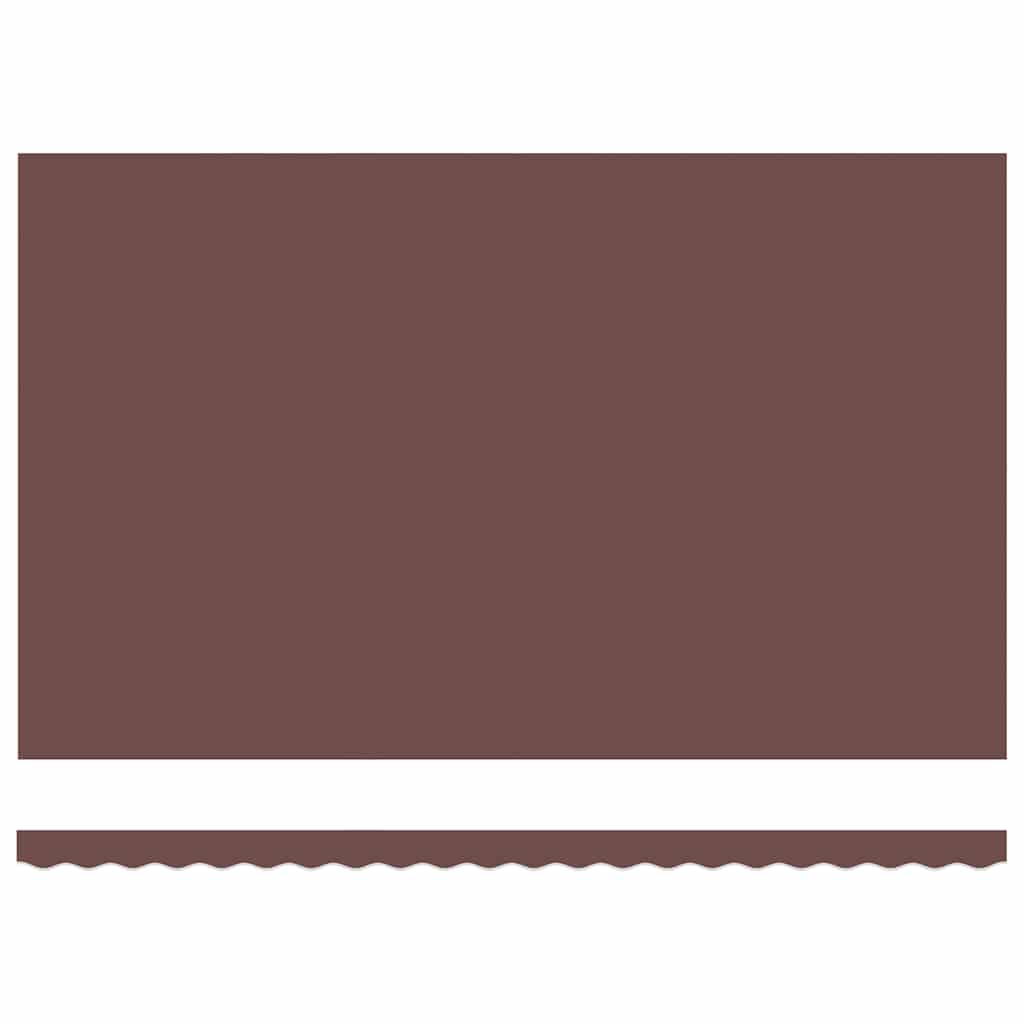 vidaXL Manual Retractable Awning Brown 500x300 cm
