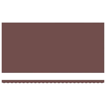vidaXL Manual Retractable Awning with LEDs Brown 600x300 cm