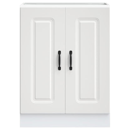 vidaXL Sink Base Cabinet Kalmar White 60x46x81.5 cm Engineered Wood
