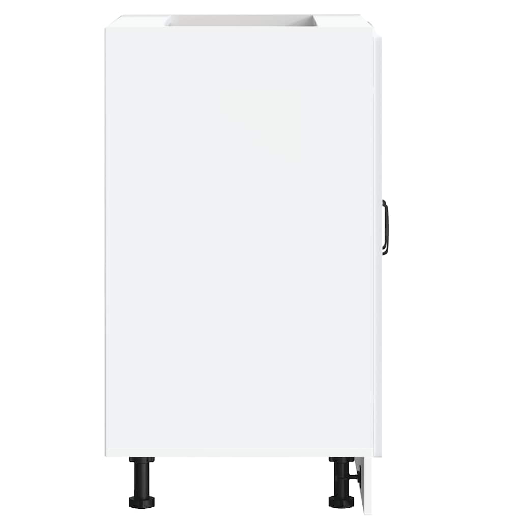 vidaXL Sink Base Cabinet Kalmar White 60x46x81.5 cm Engineered Wood