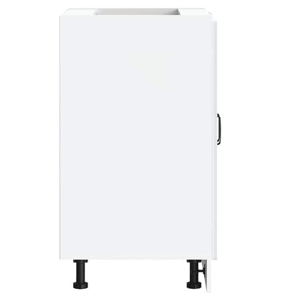 vidaXL Sink Base Cabinet Kalmar White 60x46x81.5 cm Engineered Wood