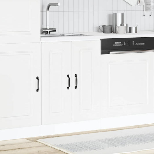 vidaXL Sink Base Cabinet "Kalmar" White 60x46x81,5 cm Engineered Wood