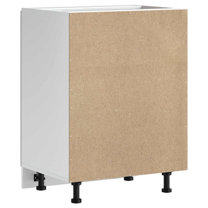 vidaXL Sink Base Cabinet "Kalmar" High Gloss White 60x46x81.5 cm