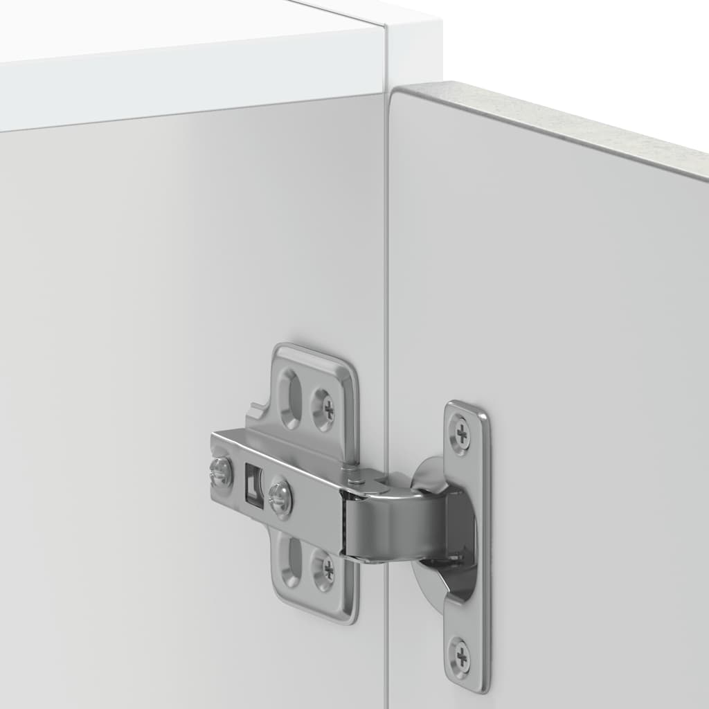 vidaXL Sink Base Cabinet Kalmar Concrete Grey 60x46x81.5 cm Engineered Wood