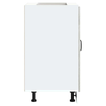 vidaXL Sink Base Cabinet "Kalmar" Grey Sonoma 60x46x81,5 cm Engineered Wood