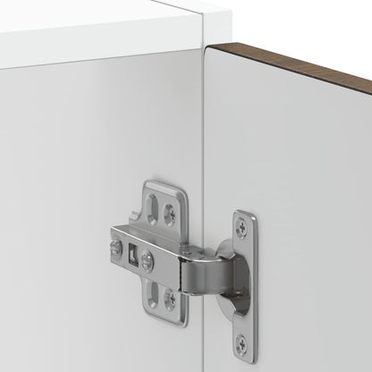 vidaXL Sink Base Cabinet "Kalmar" Brown Oak 60x46x81,5 cm Engineered Wood
