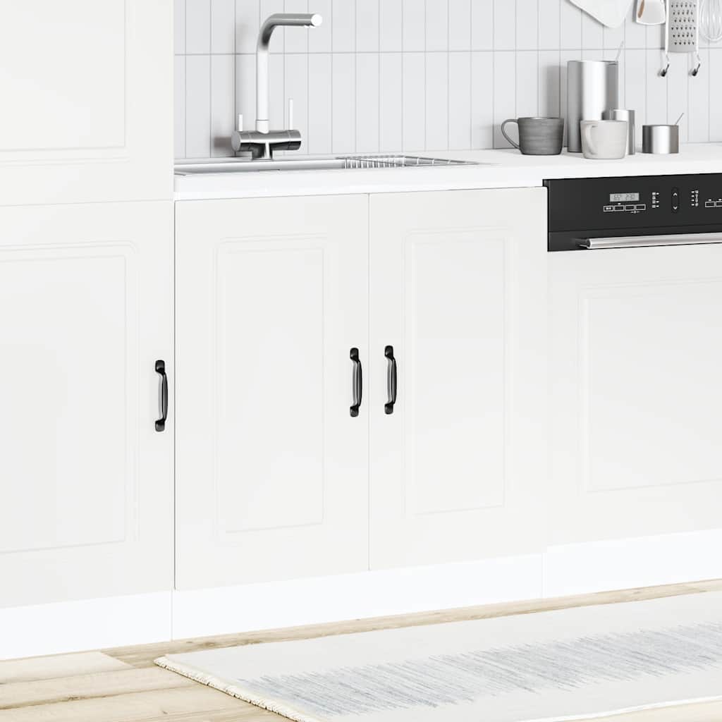 vidaXL Sink Base Cabinet "Kalmar" White 80x46x81,5 cm Engineered Wood