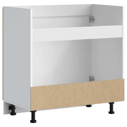 vidaXL Sink Base Cabinet Kalmar Sonoma Oak 80x46x81.5 cm Engineered Wood