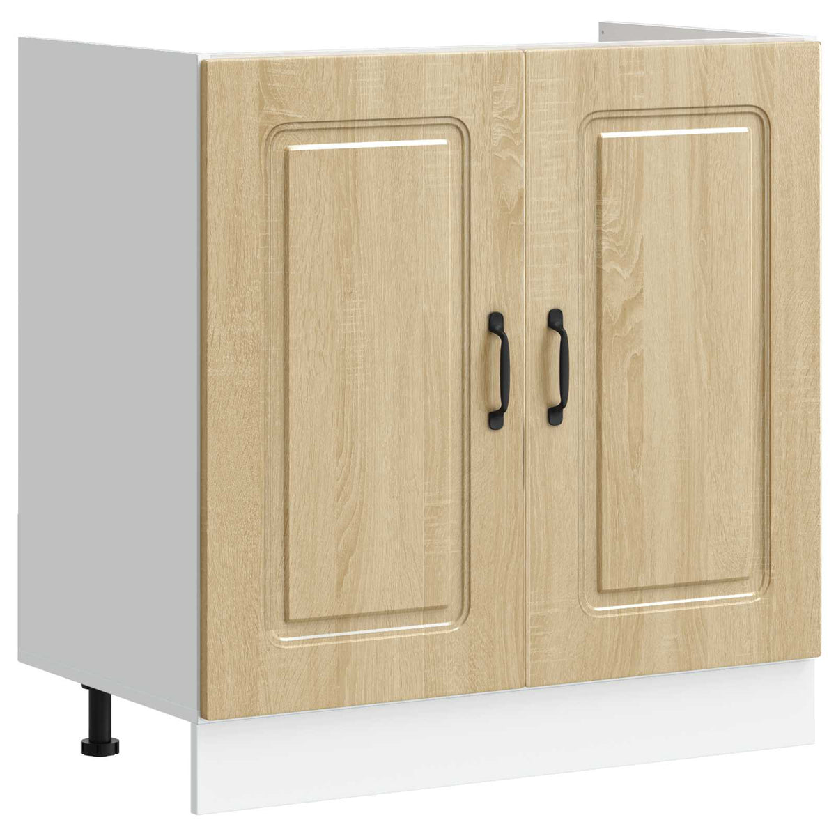 vidaXL Sink Base Cabinet "Kalmar" Sonoma Oak 80x46x81.5 cm