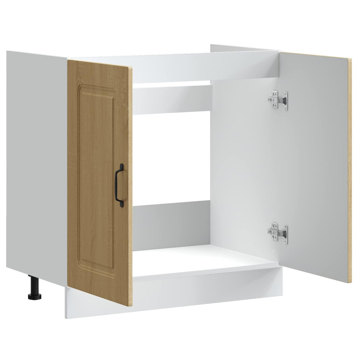 vidaXL Sink Base Cabinet "Kalmar" Sonoma Oak 80x46x81.5 cm