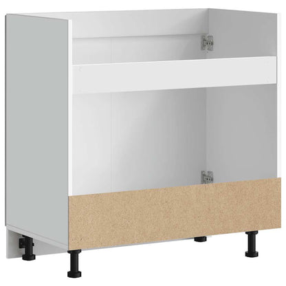 vidaXL Sink Base Cabinet Kalmar Concrete Grey 80x46x81.5 cm Engineered Wood