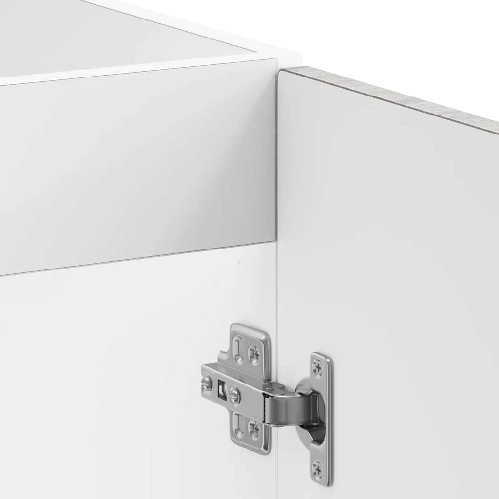 vidaXL Sink Base Cabinet "Kalmar" Grey Sonoma 80x46x81,5 cm Engineered Wood