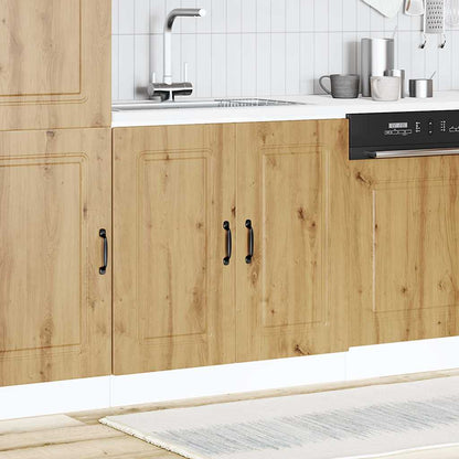 vidaXL Sink Base Cabinet Kalmar Artisan Oak 80x46x81.5 cm Engineered Wood